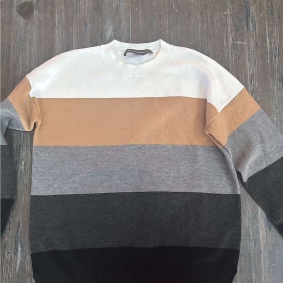 French Cotton Striped Sweater - Picture 1 of 5